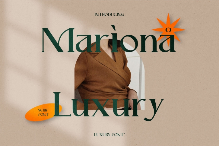 Mariona Luxury Serif Font Download