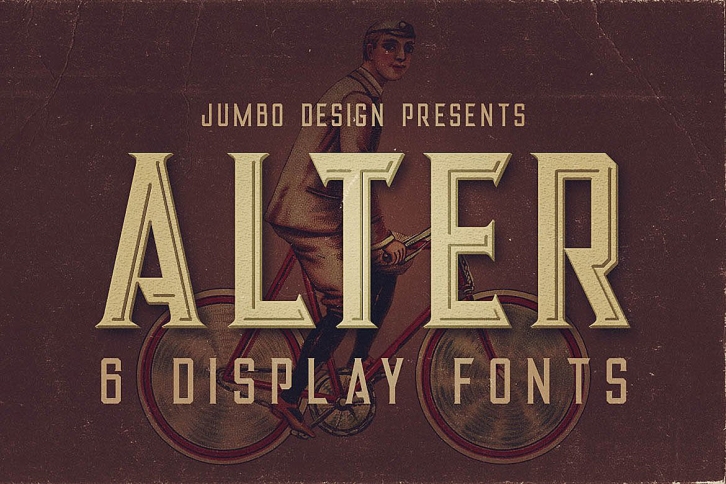 Alter - Vintage Style Font Font Download