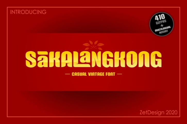 SAKALANGKONG Font Download