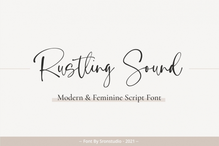 Rustling Sound Font Download