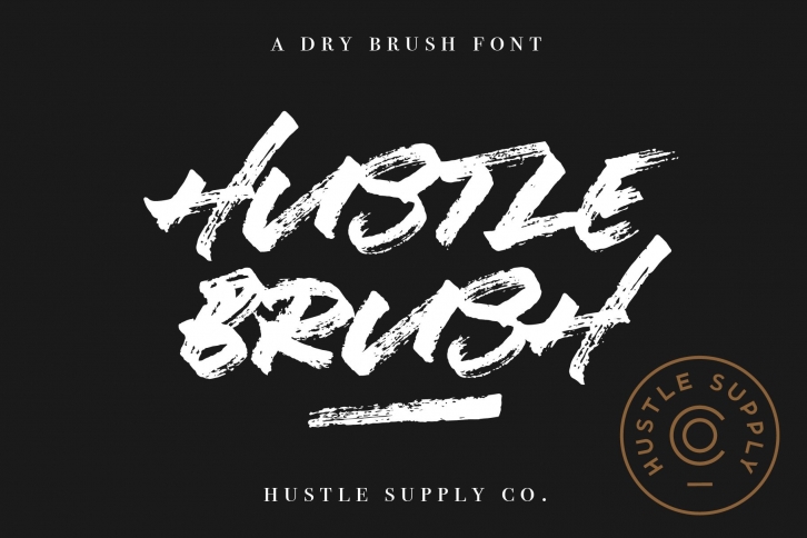 Hustle Brush [Introductory Rate] Font Download