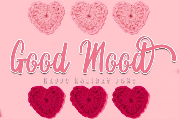 Good Mood - Beautiful Holiday Font Font Download
