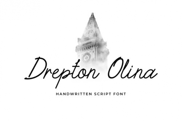 Drepton Olina Font Download