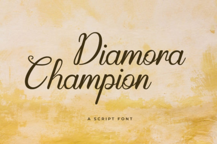 Diamora Champion Font Download