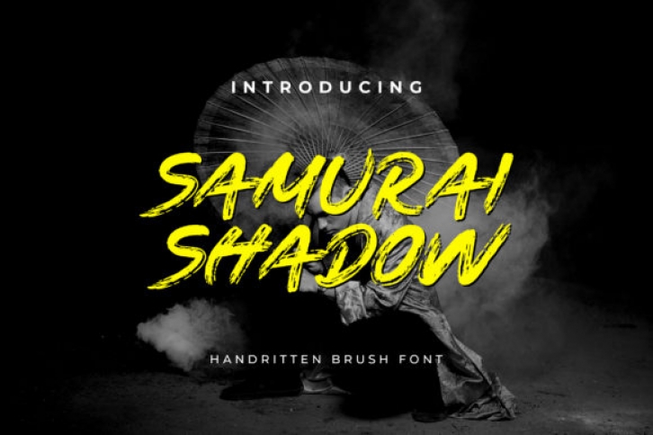 Samurai Shadow Font Download