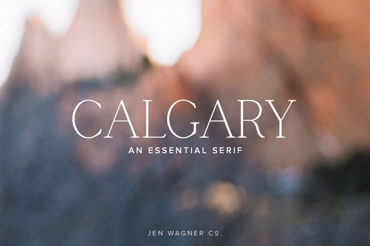Calgary | An Essential Serif Font Download