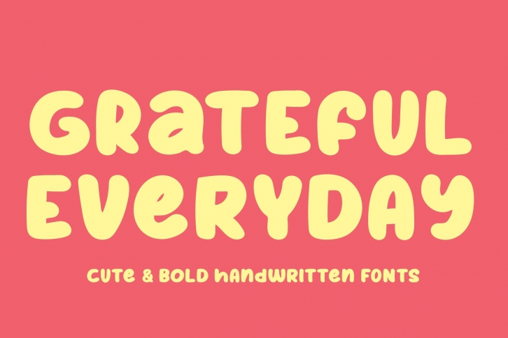Grateful Everyday Font Download