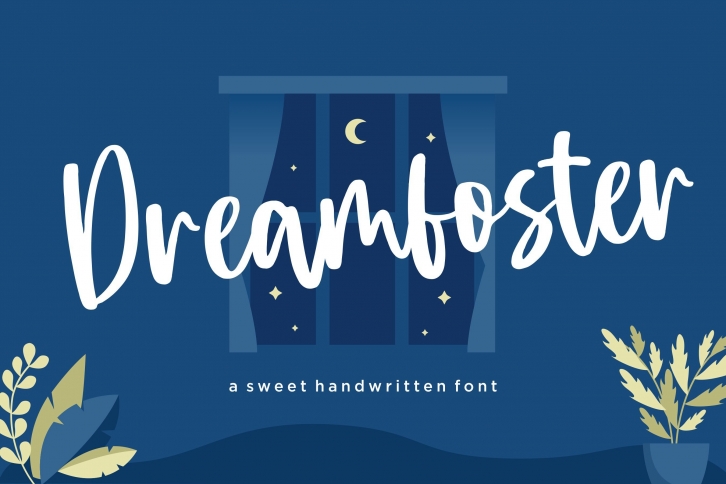 Dreamfoster Sweet Handwritten Font Font Download