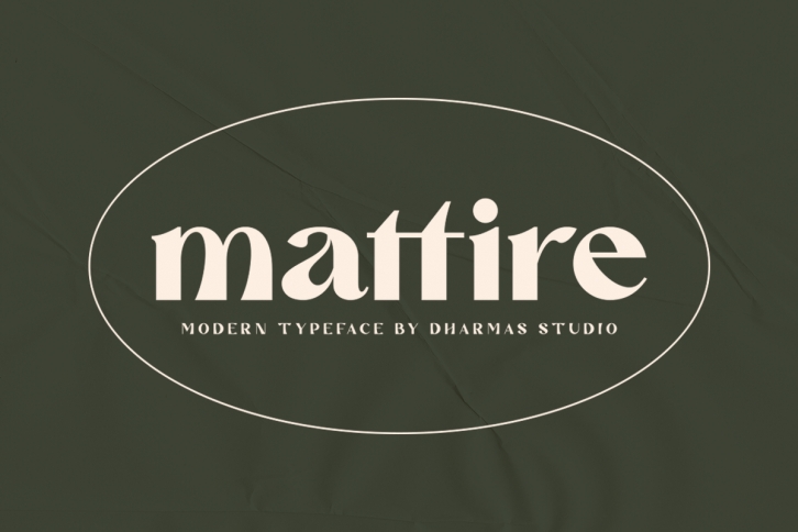 Mattire - Modern Serif Typeface Font Download