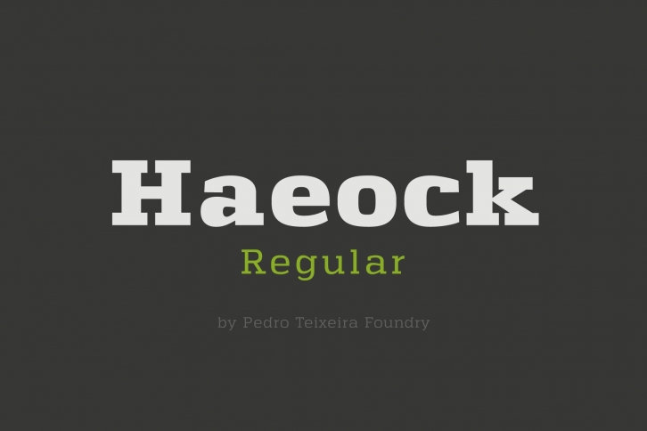 Haeock Regular Font Download