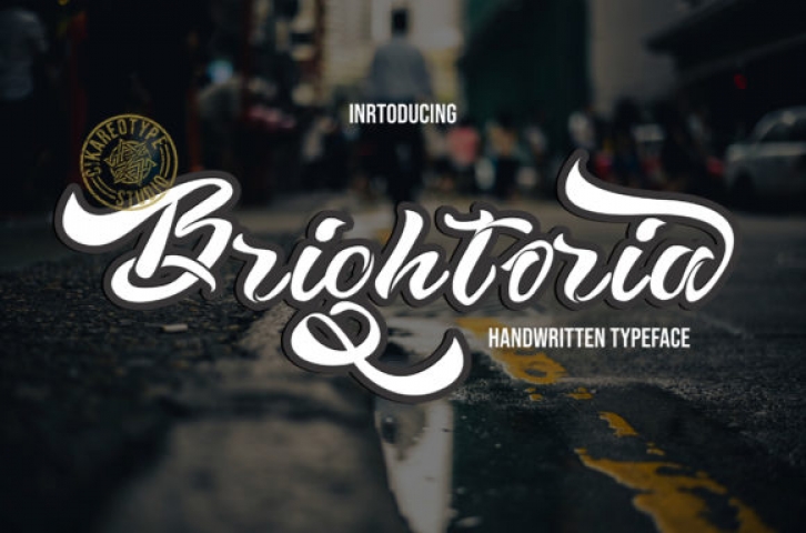 Brightoria Font Download