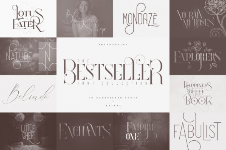 The Bestseller Collection Font Download