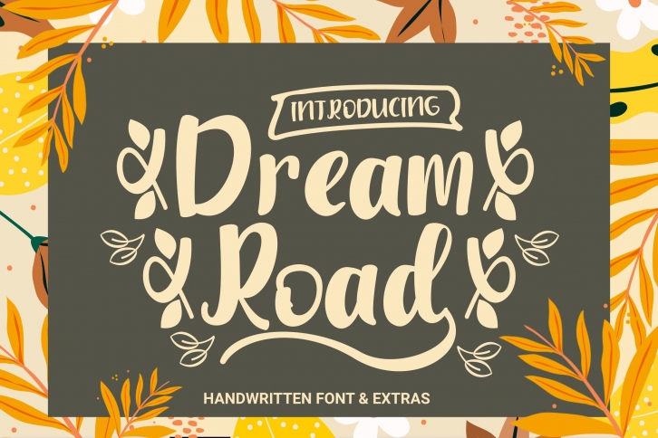 Dream Road Font & Extras Font Download