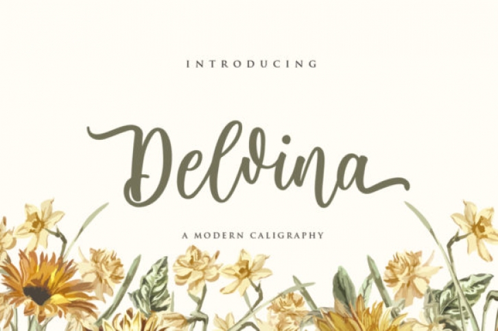 Delvina Font Download