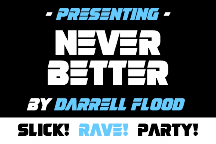 Never Better Font Download