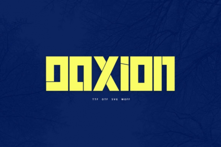 Daxion Font Download
