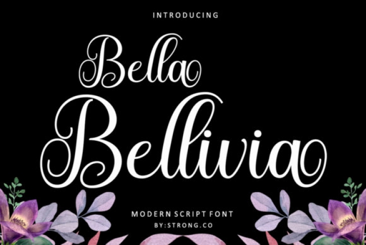 Bella Bellivia Font Download