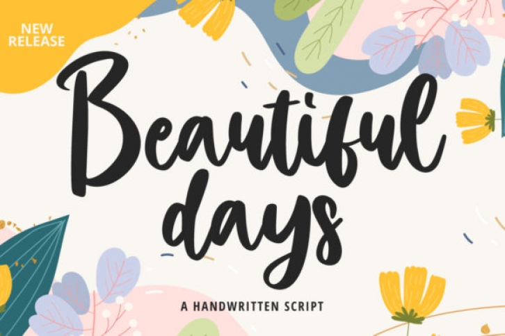 Beautiful Days Font Download