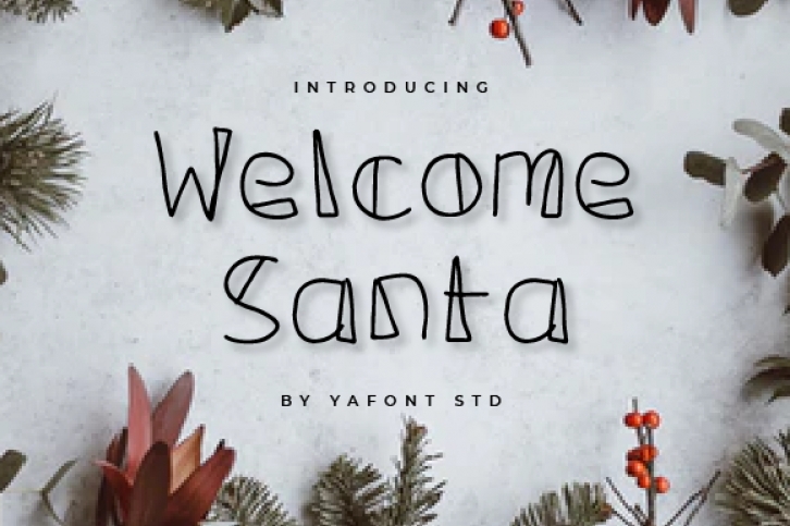 Welcome Santa Font Download