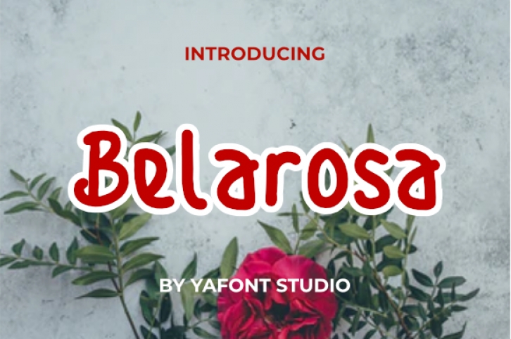 BELAROSA Font Download