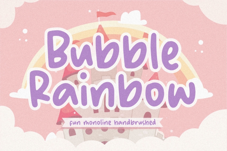 Bubble Rainbow Font Download