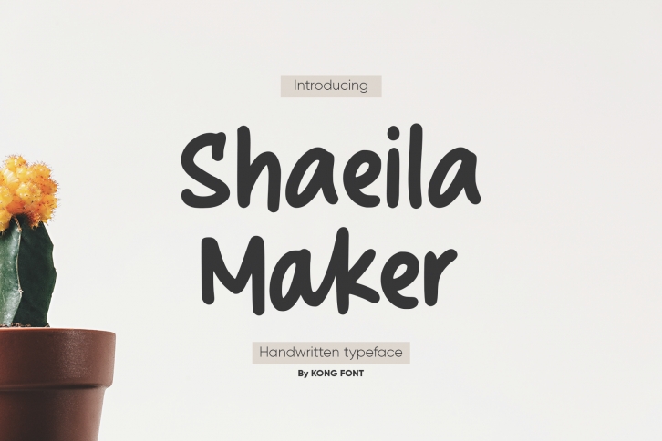 Shaeila Maker Font Download