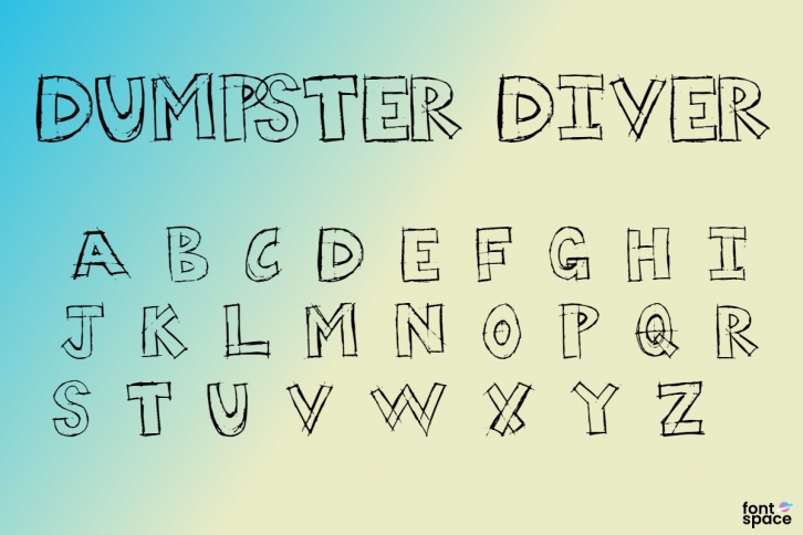 Dumpster Diver Font Download