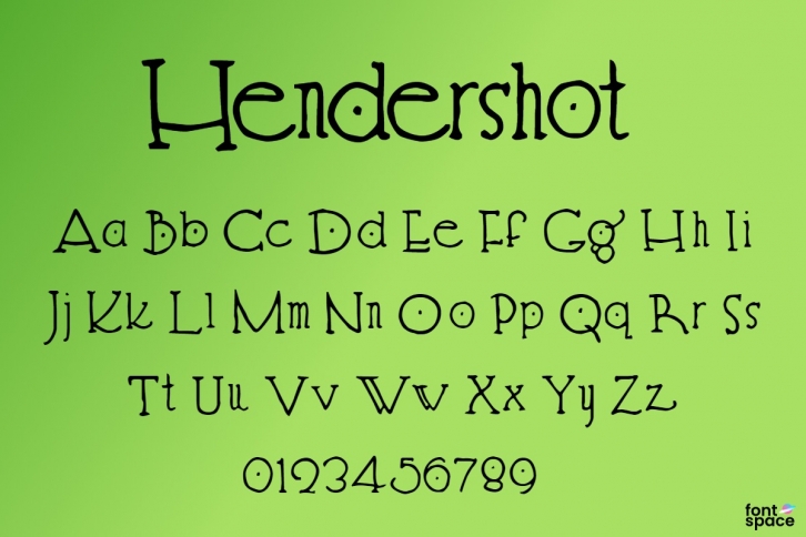 Hendersh Font Download
