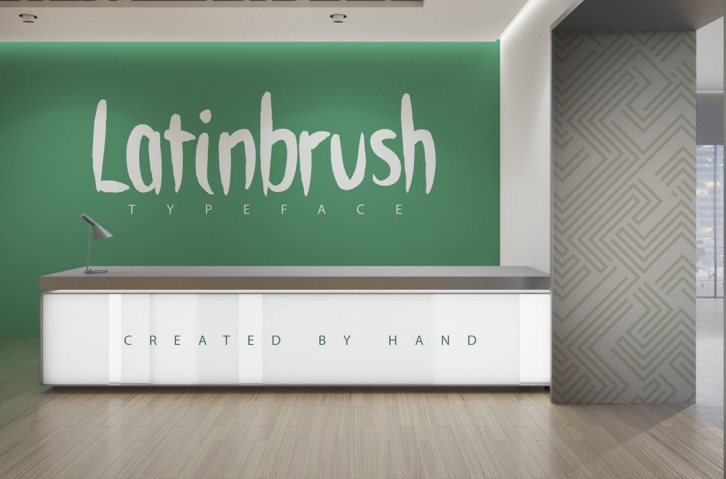 Latinbrush Typeface Font Download