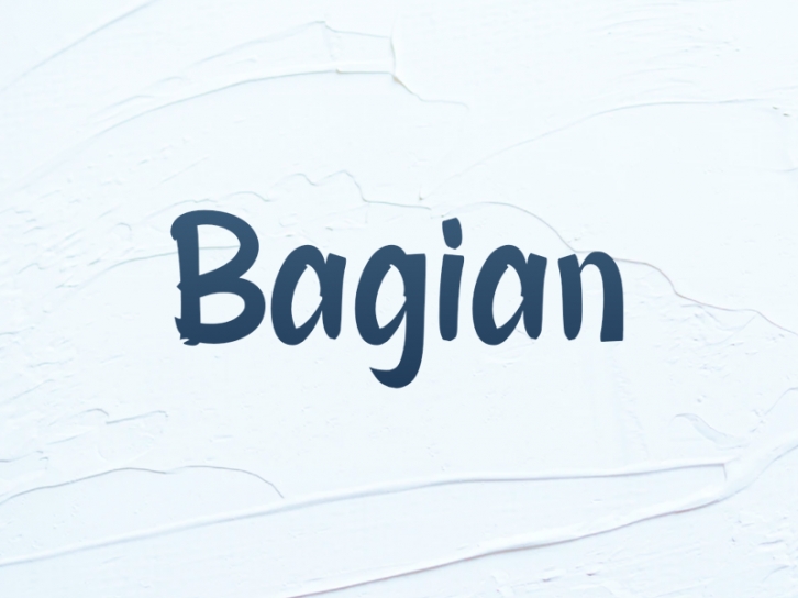 B Bagia Font Download