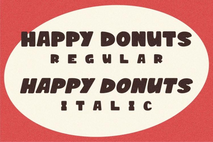 HAPPY DONUTS Font Download