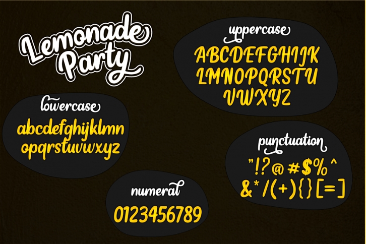 Lemonade Party Font Download