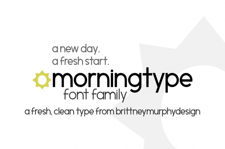Morningtype Font Family Font Download