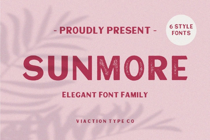 Sunmore Sla Font Download