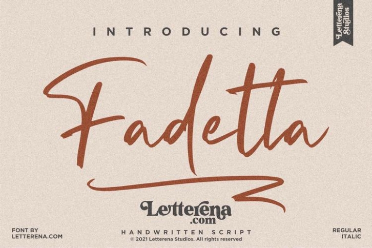 Fadetta Font Download