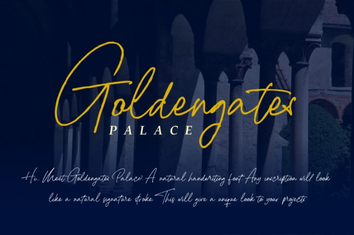 Goldengates Palace Font Download