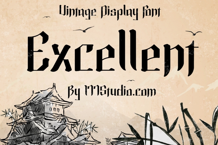 Excellent Display Font Download