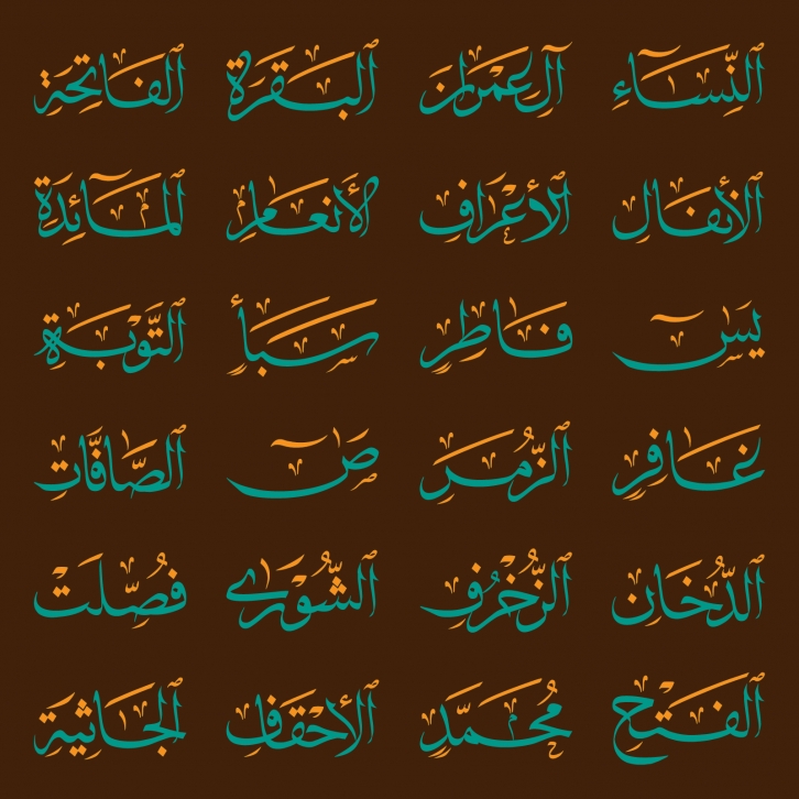 Quran Surah svg 2 Font Download