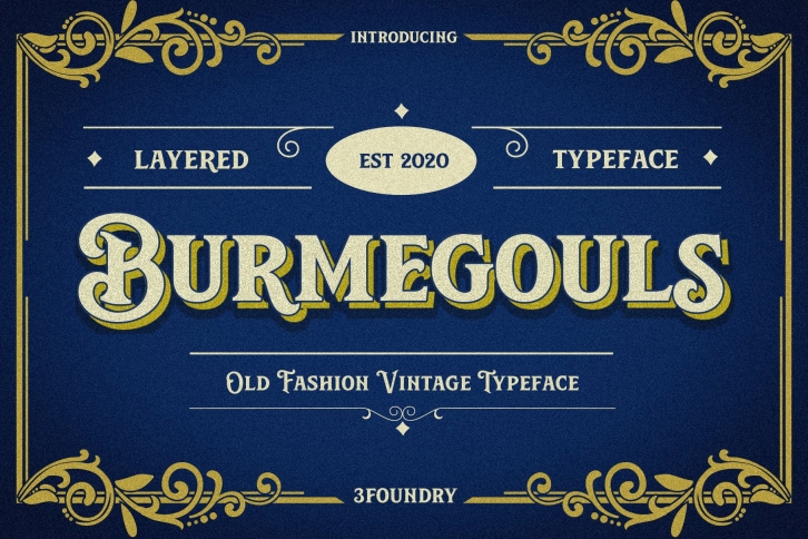 BURMEGOULS Font Download