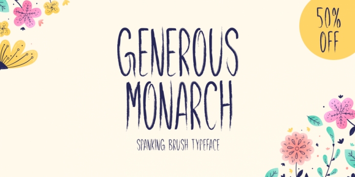 Generous Monarch Font Download