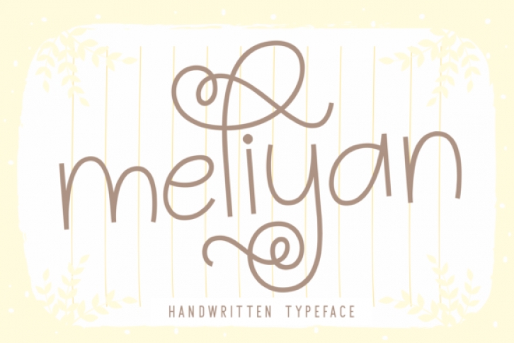 Meliyan Font Download