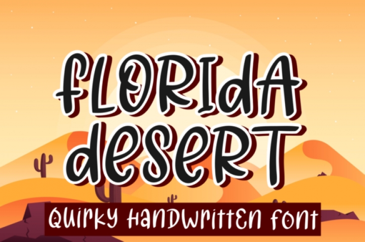 Florida Desert Font Download