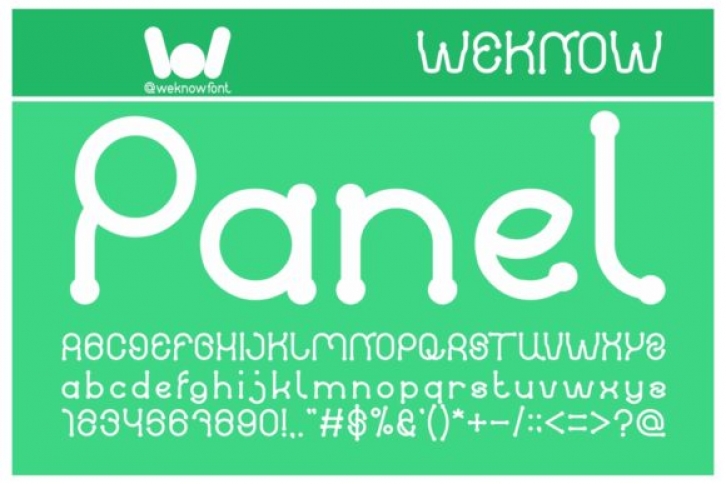 Panel Font Download