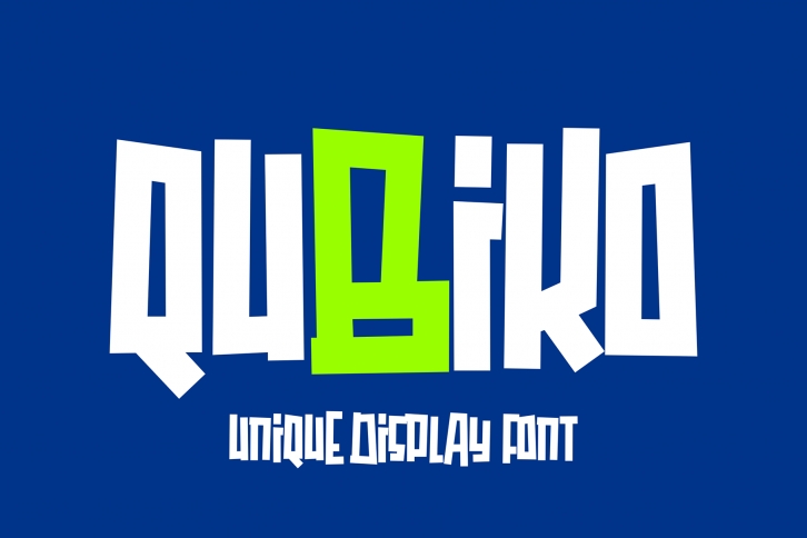 Qubik Font Download