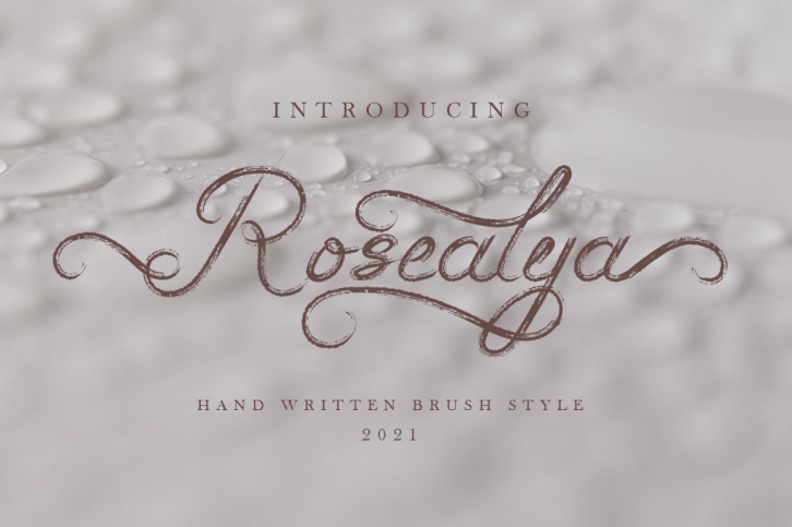 Rosealya Font Download