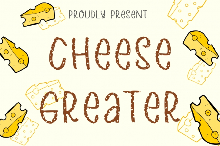Cheese Grater Font Download
