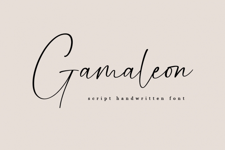 Gamale Font Download