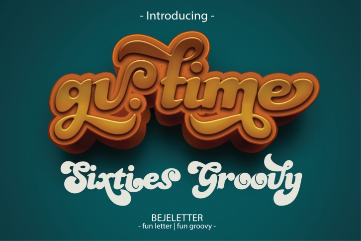 Gv. time Font Download