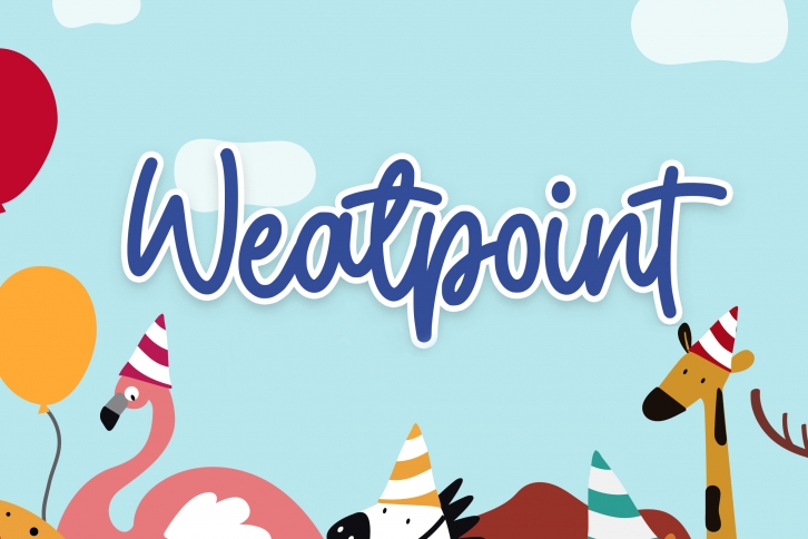 Weatpoi Font Download