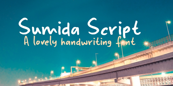 Sumida Scrip Font Download